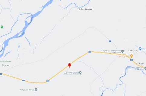 Билборд  в Ивано-Франковске, 3х6  траса Стрий-Івано-Франківськ схема