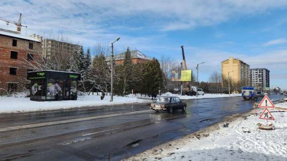 Билборд  в Ивано-Франковске, 3х6  Надрічна, Вовчинецька (Гагаріна) фото 1