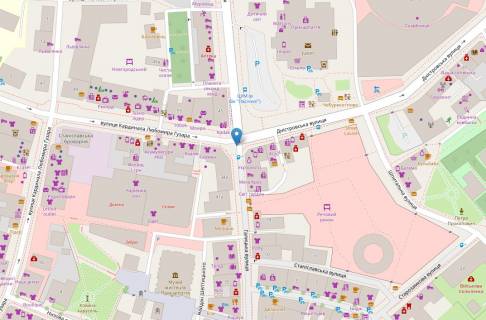 Видеоборд  у Івано-Франківську, 1.8х1.2  Дністровська - 657690 схема