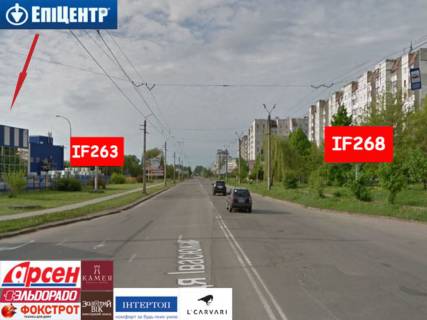 Billboard  in Ivano-Frankivsk, 3х6  Івасюка, Івана Павла ІІ ( Будівельників ), Миколайчука Photo 1