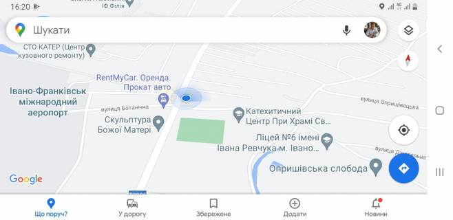 Билборд B в Ивано-Франковске, 3х12  Коновальця поруч аеропорту та Опришівської Слободи. виїзд з міста на Яремчу та Буковель схема