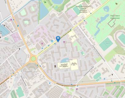 Билборд B в Ивано-Франковске, 3х6  Мазепи Липки, Електросвіт, АС#3, Фокстрот, Сільпо, Comfy, ст.Б схема