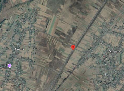 Білборд, Бігборд (Борд)  B у Ивано-Франковск трасы, 3х12  Траса Т0906 схема