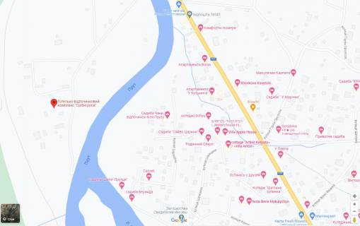 Билборд A в Микуличине, 3х6  Микуличин, Траса Н-09 Мукачево-Львів, в`їзд у селище, готельны комплекси Срыбны Роси, Микулин Хутырець, напрямок руху на Буковель ст. А схема