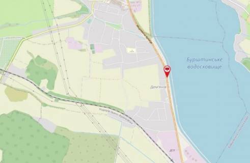 Билборд  в Ивано-Франковске, 3х6  вул.Міцкевича, Н09 схема