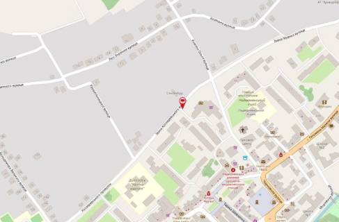 Билборд  в Ивано-Франковске, 3х6  Котляревського схема