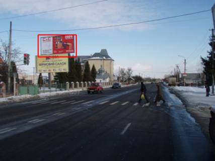 Билборд  в Ивано-Франковске, 3х6  Крихівецька фото 1