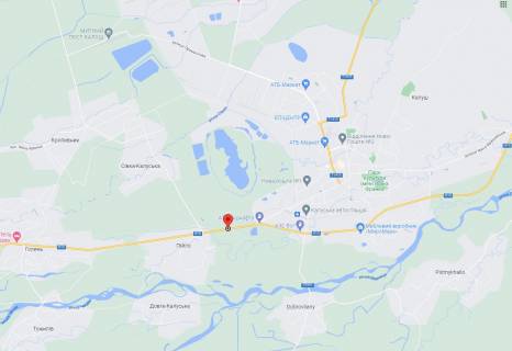 Билборд  в Ивано-Франковске, 3х6  Н10 схема