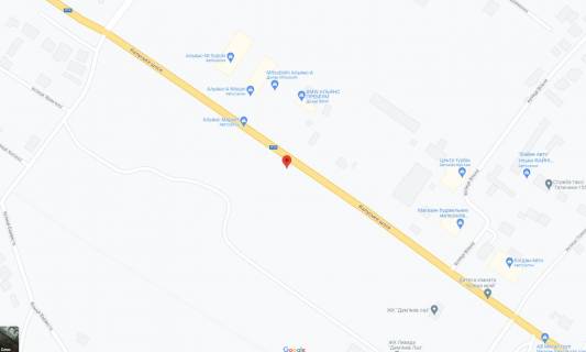 Билборд A в Угринове, 3х6  Угринів - Калуське шосе схема