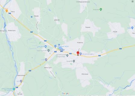 Билборд B в Долине, 3х6  Н10 Долина (виїзд в сторону Калуша) ст.Б схема