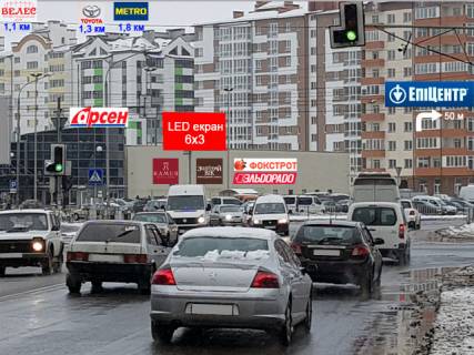 Видеоборд A в Ивано-Франковске, 3х6  Івасюка, Миколайчука - 179892 фото 1