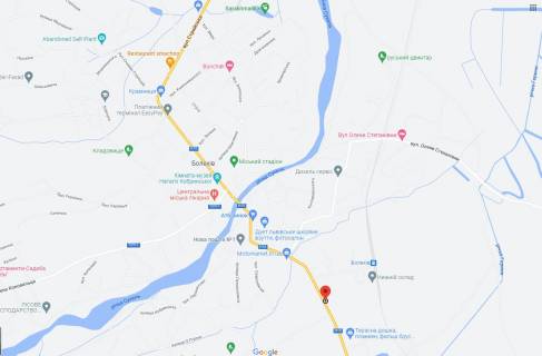 Билборд A в Болехове, 3х6  вул.Данила Галицького, Н10 м.Болехів (вїзд зі сторони Долини) ст.А схема