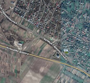 Билборд A в Львове Вїзд в місто Золочів з Тернополя схема