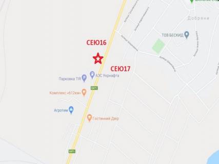 Billboard A in Stry, 3x6  Kiiv Cop 17 kilometr vizd v Strij AZS ANP, LUX WASH scheme