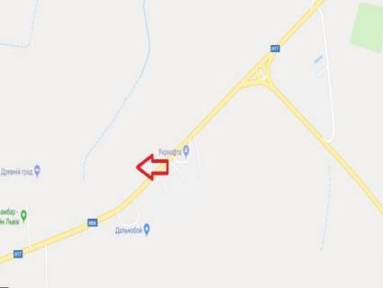 Билборд A в трасах Львова, 3x6  Київська траса до Древній Град схема