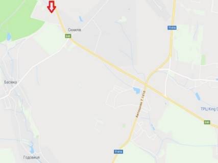 Білборд, Бігборд (Борд)  A у трасах Львіва, 3x6  Скнилів від Епіцентру схема