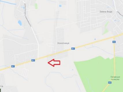 Билборд B в Конопницах, 3x6  Конопниця від Львова схема