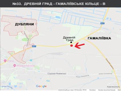 Билборд B в трасах Львова, 3x6  Древній Град до Дубляни схема