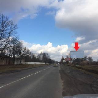 Билборд A в Луцке, 3х6  Ківерцівська_навпроти військової частини_від центру фото 1