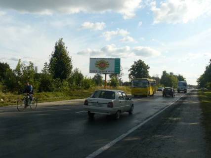 Билборд B в Луцке, 3х6  Ківерцівська_оптова база_УА Брук_промзона_в центр фото 1