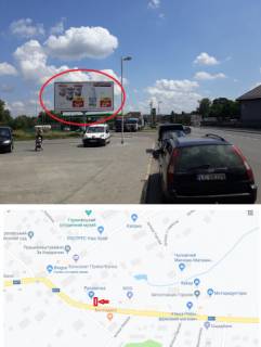Білборд, Бігборд (Борд)  B у Горохові вул. Луцька, 49 (магазин "Рукавичка") Фото 1