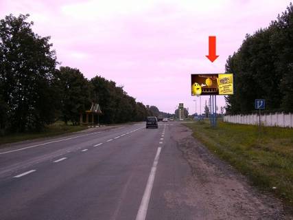 Билборд A в Луцке, 3х6  вул_Луцька_АЗС WOG_цукровий завод_від центру фото 1
