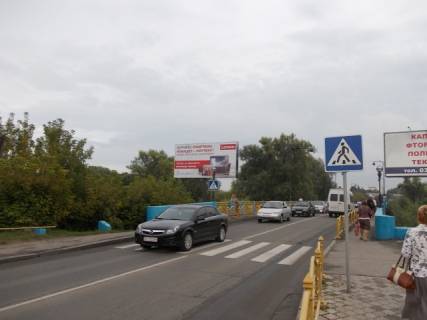 Білборд, Бігборд (Борд)  B у Луцьку, 3х6  Шевченка-міст-Наш-край_Нова Лінія Фото 1