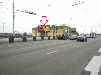 Билборд B в Луцке, 3х6  пр.Соборності-пр.Перемоги_ТРЦ ПОРТ СІТІ_міст_в центр фото 1