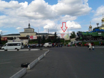 Билборд A в Ковеле, 3х6  бул.Лесі Українки-вул.Ветеранів_Привокзальний майдан фото 1