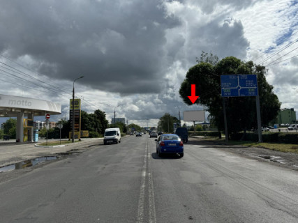 Билборд A в Луцке, 3х6  Рівненська_Модерн Експо_біля АЗС Укрпетроль фото 1