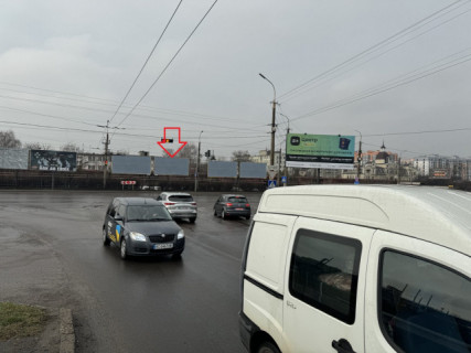 Билборд A в Луцке, 3х6  Соборності- перехрестя Карпенка Карого (правий) фото 1