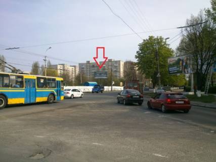 Билборд B в Луцке, 3х6  Відродження/Молоді фото 1