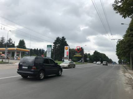 Білборд, Бігборд (Борд)  B у Луцьку, 3х6  Рівненська, 76_АЗС Шелл_в центр Фото 1