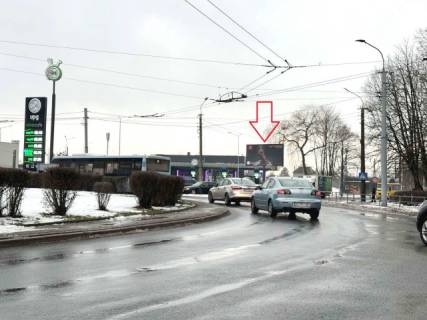 Билборд B в Луцке, 3х6  Карпенка-Карого- Перетин Ківерцівська (ЖД Переїзд) фото 1