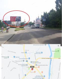 Билборд B в Ковеле, 3х6  Незалежності-Володимирська фото 1