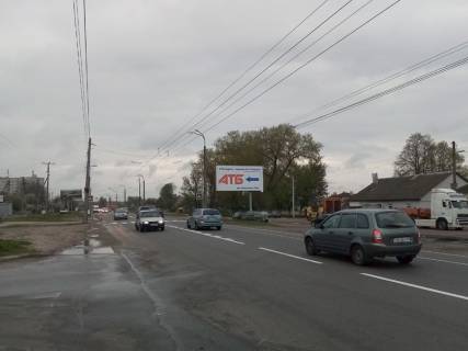 Білборд, Бігборд (Борд)  A у Чернігові, 110a  вул. Шевченка 187 (новий чорний АТБ) (сторона А) Фото 1