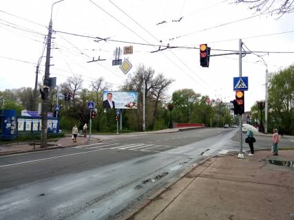 Билборд B в Чернигове, 31b  вул. Шевченка, 37 (червоний міст) (сторона Б) фото 1