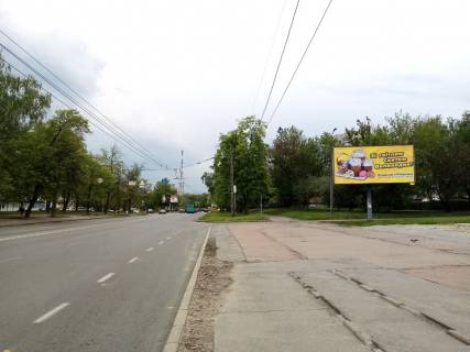 Билборд A в Чернигове, 45a  проспект Миру, 68 (готель Градецький) (сторона А) фото 1