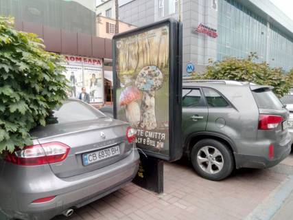 Ситилайт B в Чернигове проспект Мира, 30, Детский Мир (сторона Б) фото 1
