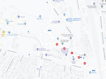 Citylight B in Chernihiv, с88b  ul Nezavisimosti 3 (na razdelitel'noj v storonu zd) scheme