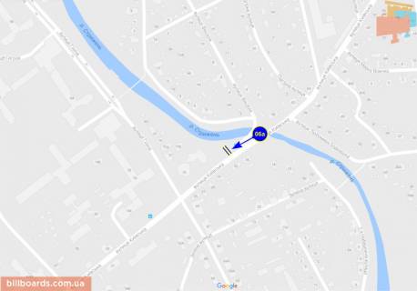 Билборд A в Чернигове Киевская ул., 34 схема