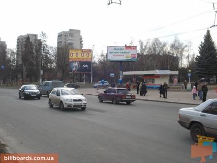 Билборд A в Чернигове пр-т Мира, 68 (отель Градецкий) фото 1