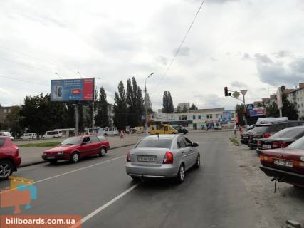 Билборд B в Чернигове Левка Лук'яненка (Рокосовського) ул. / ул. Захисників України (Одинцова) фото 1