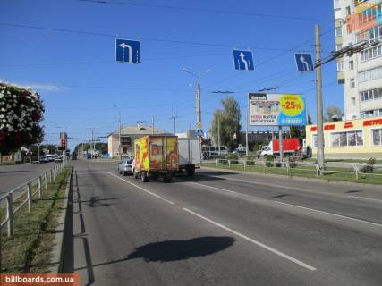 Білборд, Бігборд (Борд)  B у Чернігові 1 травня вул. / Вул. Седнівська Фото 1