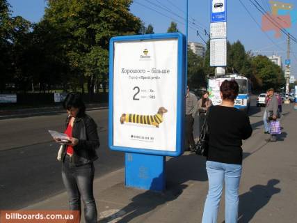Citylight A in Chernihiv Mira pr-t, 51, Megacentr 2 ostanovka Photo 1