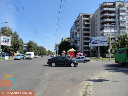 Білборд, Бігборд (Борд)  A у Чернігові Івана Мазепи (Щорса) вул. / Вул. музична Фото 1