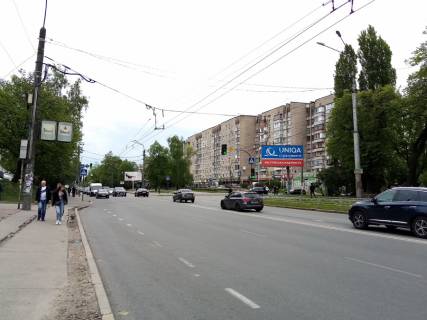 Билборд B в Чернигове, 57a  проспект Миру х вул.Котляревського (сторона А) фото 1