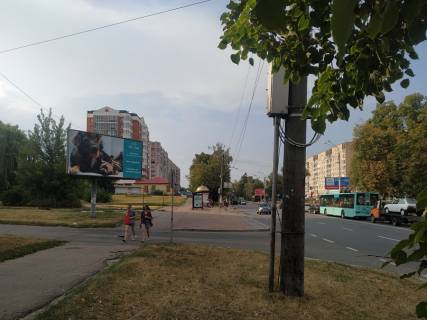 Билборд B в Чернигове просп. Мира, 68 (отель Градецкий) (сторона B) фото 1