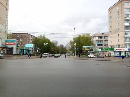 Билборд B в Чернигове, 49b  проспект Левка Лук'яненка (Рокосовського) х вул. Захісників України (одинцова) (сторона Б) фото 1