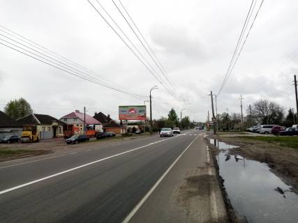 Билборд B в Чернигове, 110b  вул. Шевченка 187 (новий чорний АТБ) (сторона Б) фото 1